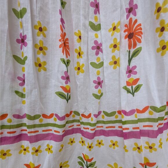 NWOT Anthropologie Banjanan Agatha Midi Skirt in Flora Summer Women's Sz S Boho - Picture 7 of 10